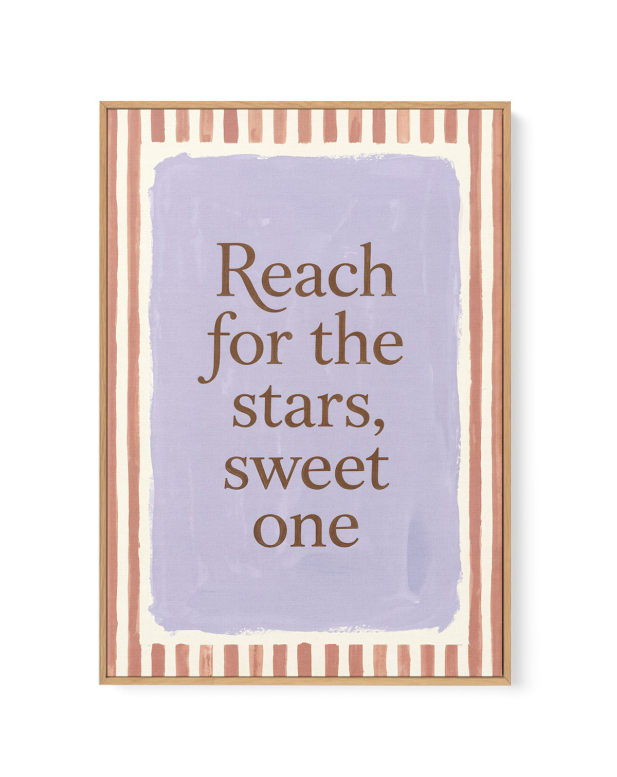 Reach For The Stars, Sweet One | Framed Canvas Art Print