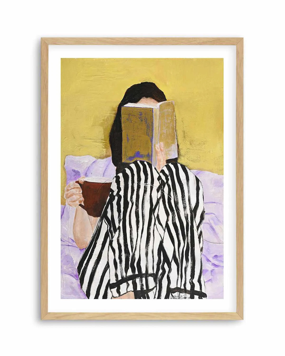 Reading by Design Fabrikken Art Print from Olive et Oriel where you can shop wallpaper and artworks online