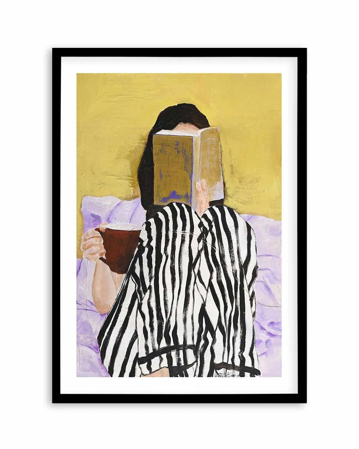Reading by Design Fabrikken Art Print from Olive et Oriel where you can shop wallpaper and artworks online