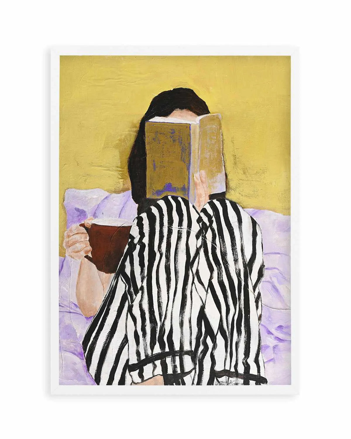 Reading by Design Fabrikken Art Print from Olive et Oriel where you can shop wallpaper and artworks online