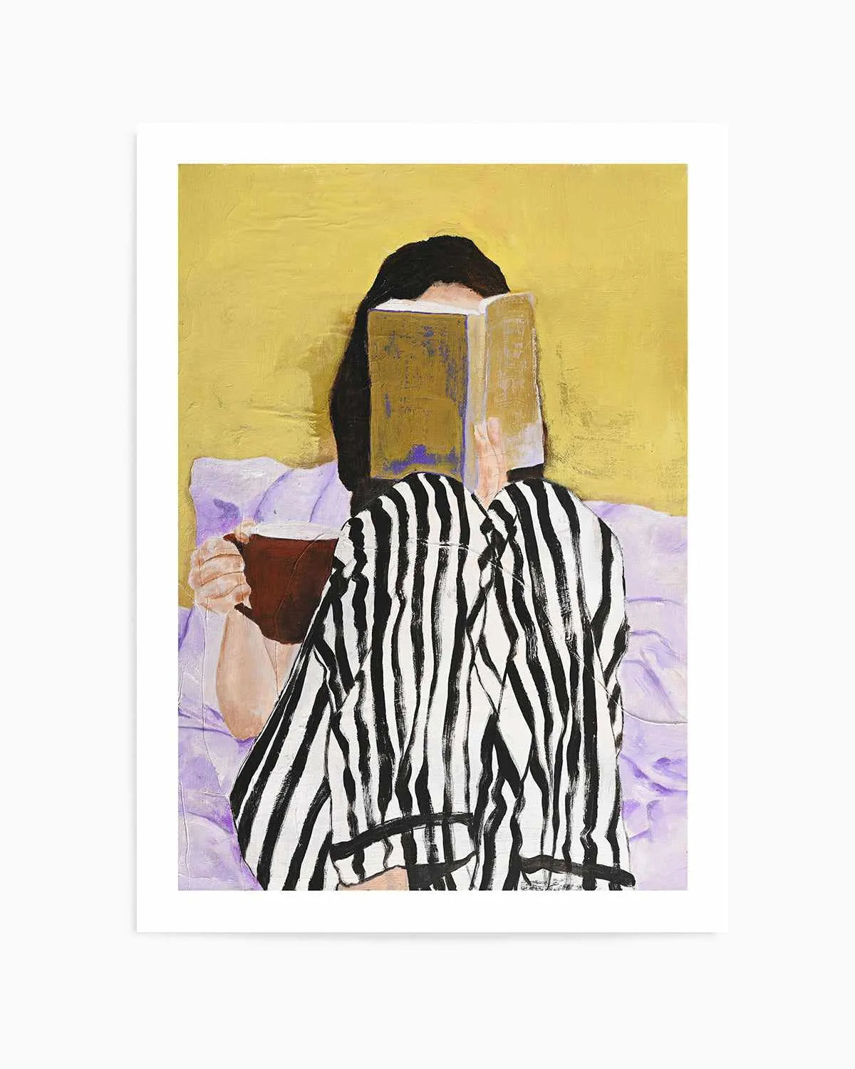 Reading by Design Fabrikken Art Print from Olive et Oriel where you can shop wallpaper and artworks online