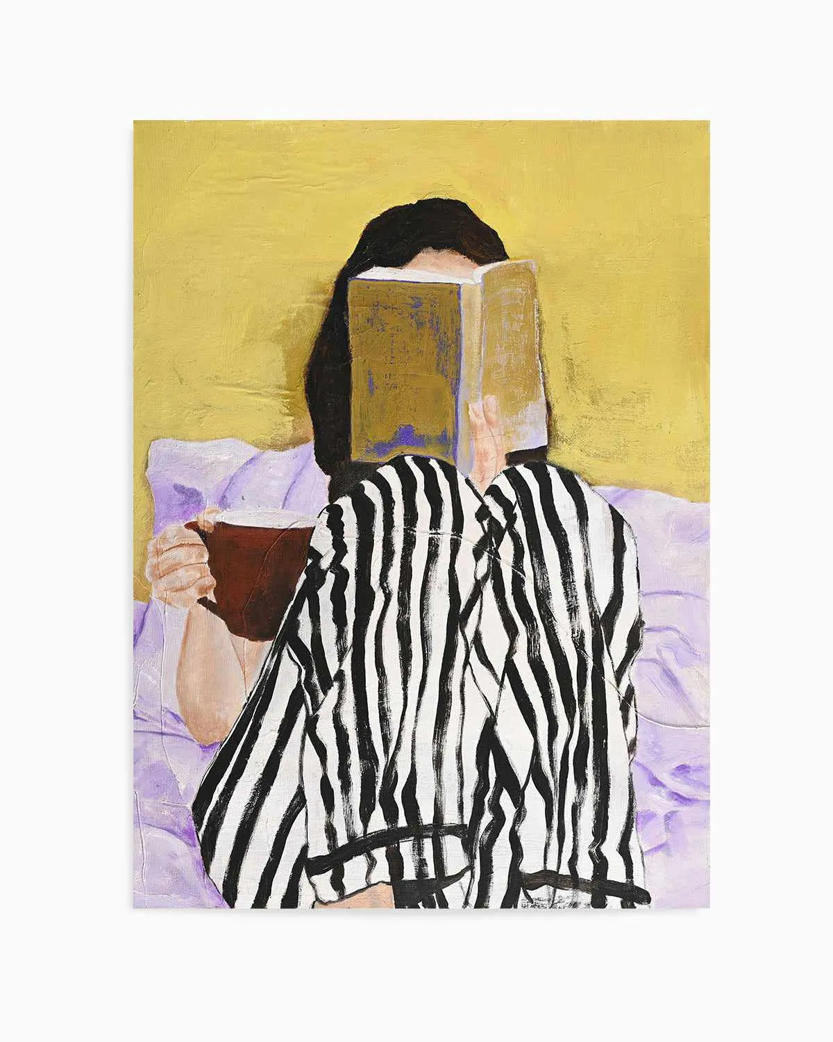 Reading by Design Fabrikken Art Print from Olive et Oriel where you can shop wallpaper and artworks online
