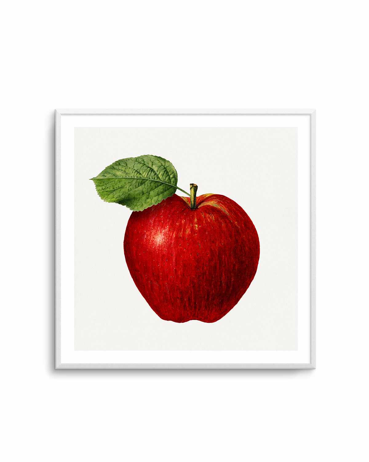 Red Apple Vintage Poster Art Print