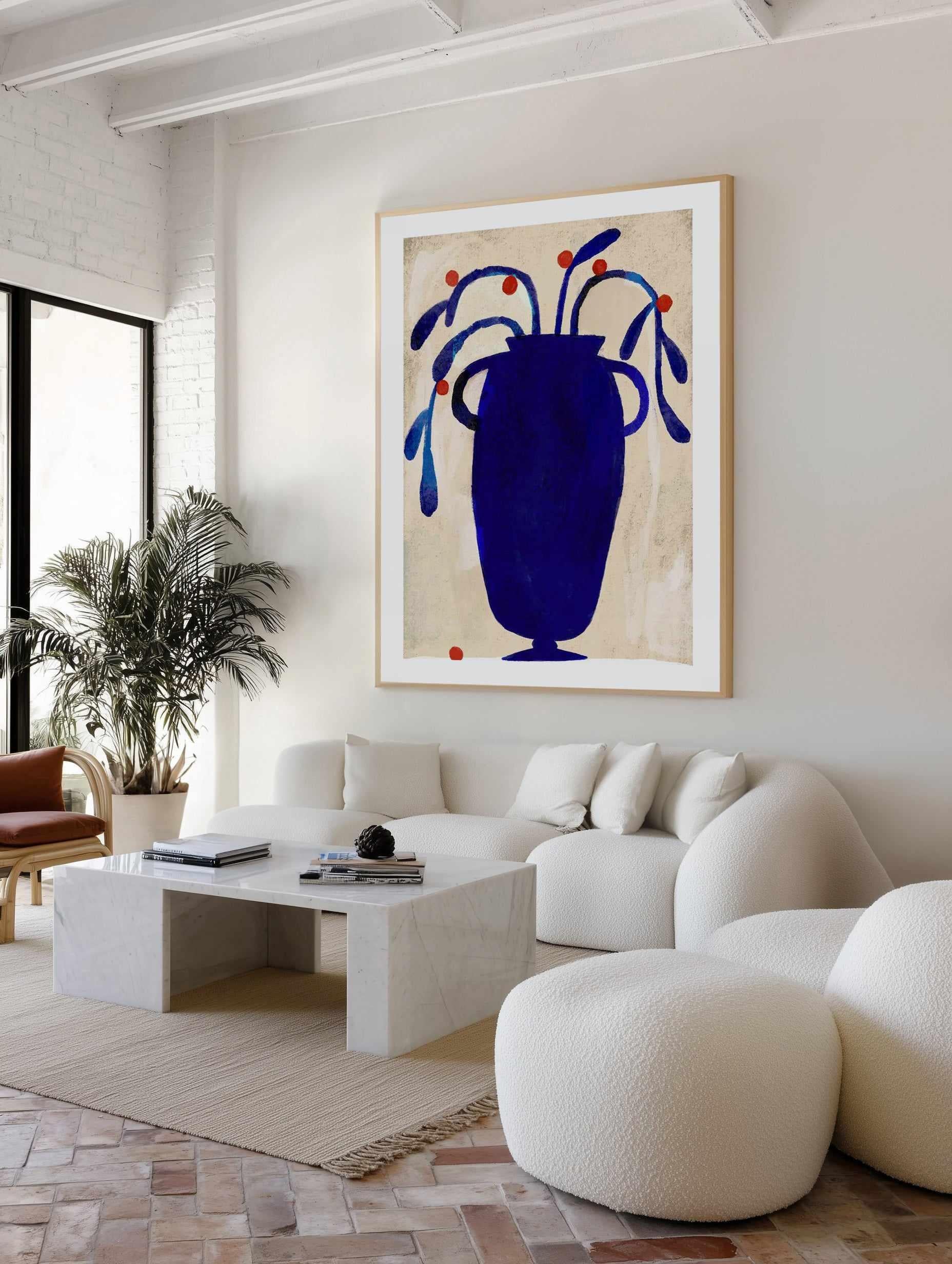 Red Berries by Marco Marella | Art Print from Olive et Oriel where you can shop wallpaper and artworks online