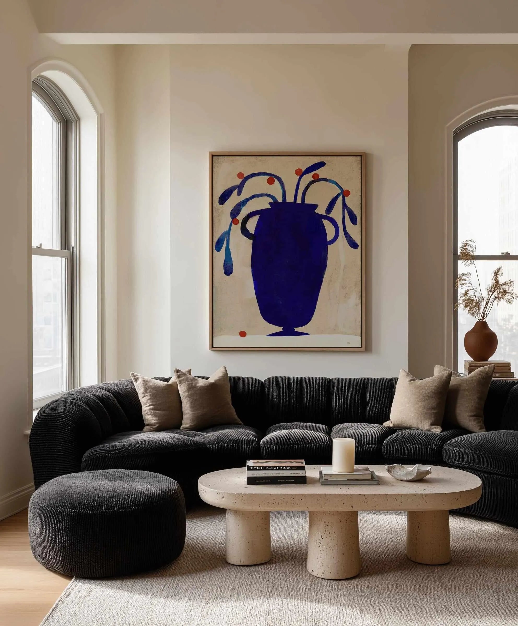 Red Berries by Marco Marella | Framed Canvas Art Print from Olive et Oriel where you can shop wallpaper and artworks online