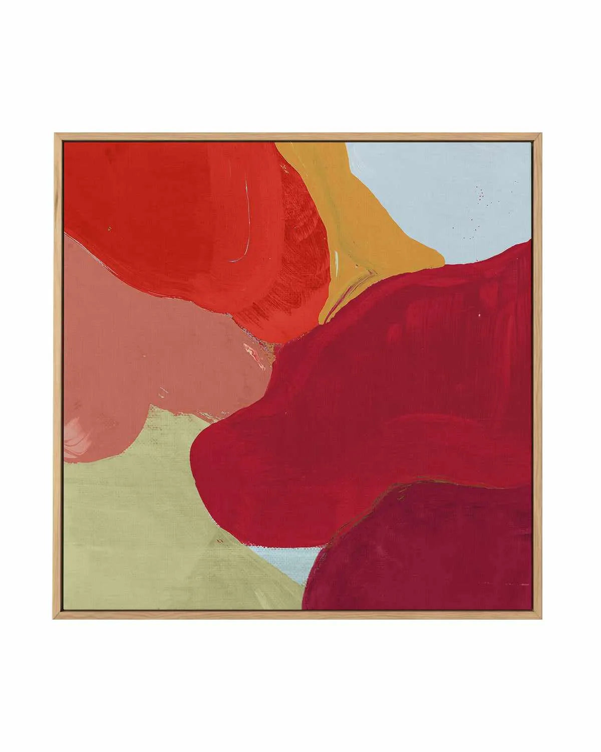 Red Clouds I | Framed Canvas Art Print from Olive et Oriel where you can shop wallpaper and artworks online
