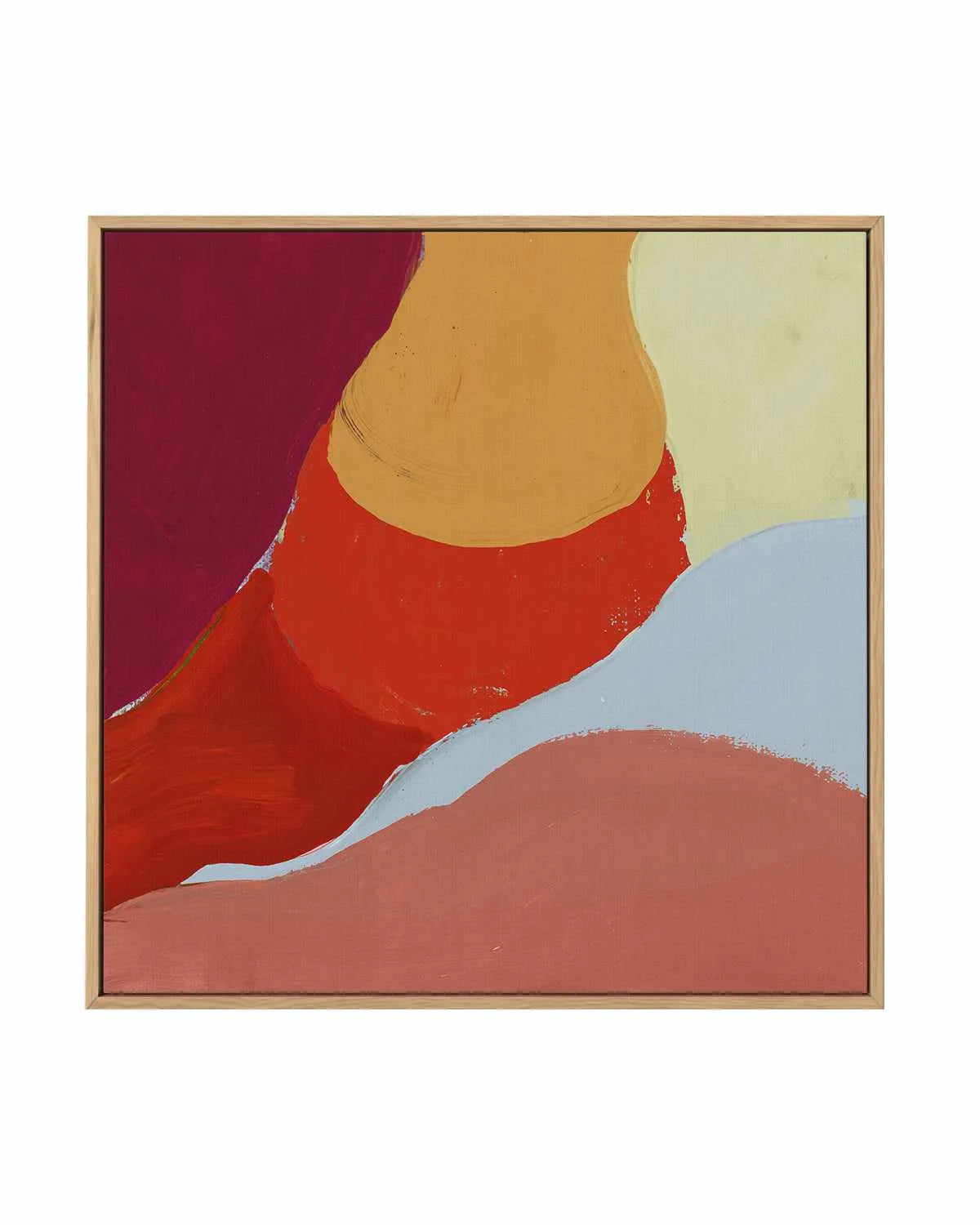 Red Clouds II | Framed Canvas Art Print from Olive et Oriel where you can shop wallpaper and artworks online