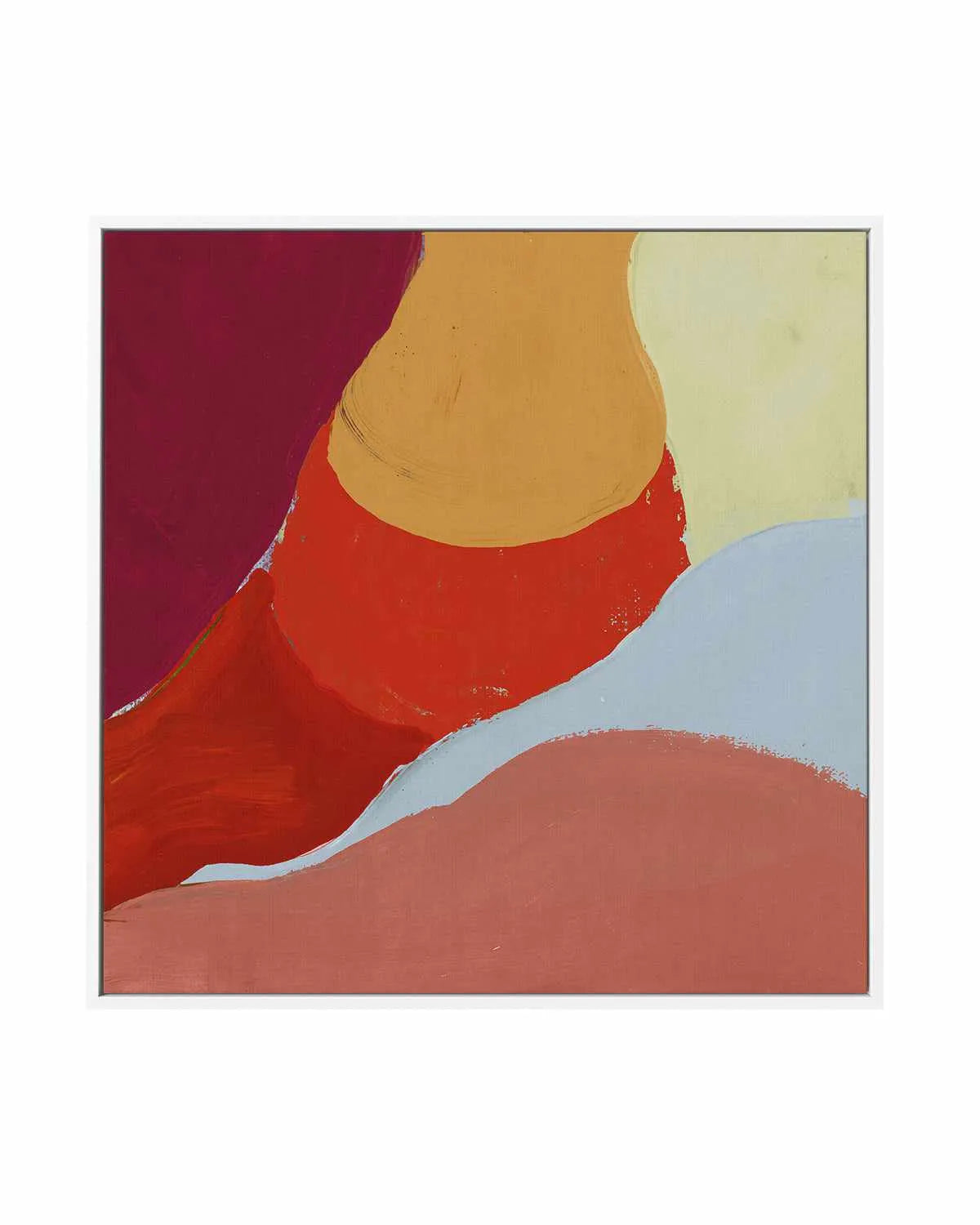 Red Clouds II | Framed Canvas Art Print from Olive et Oriel where you can shop wallpaper and artworks online