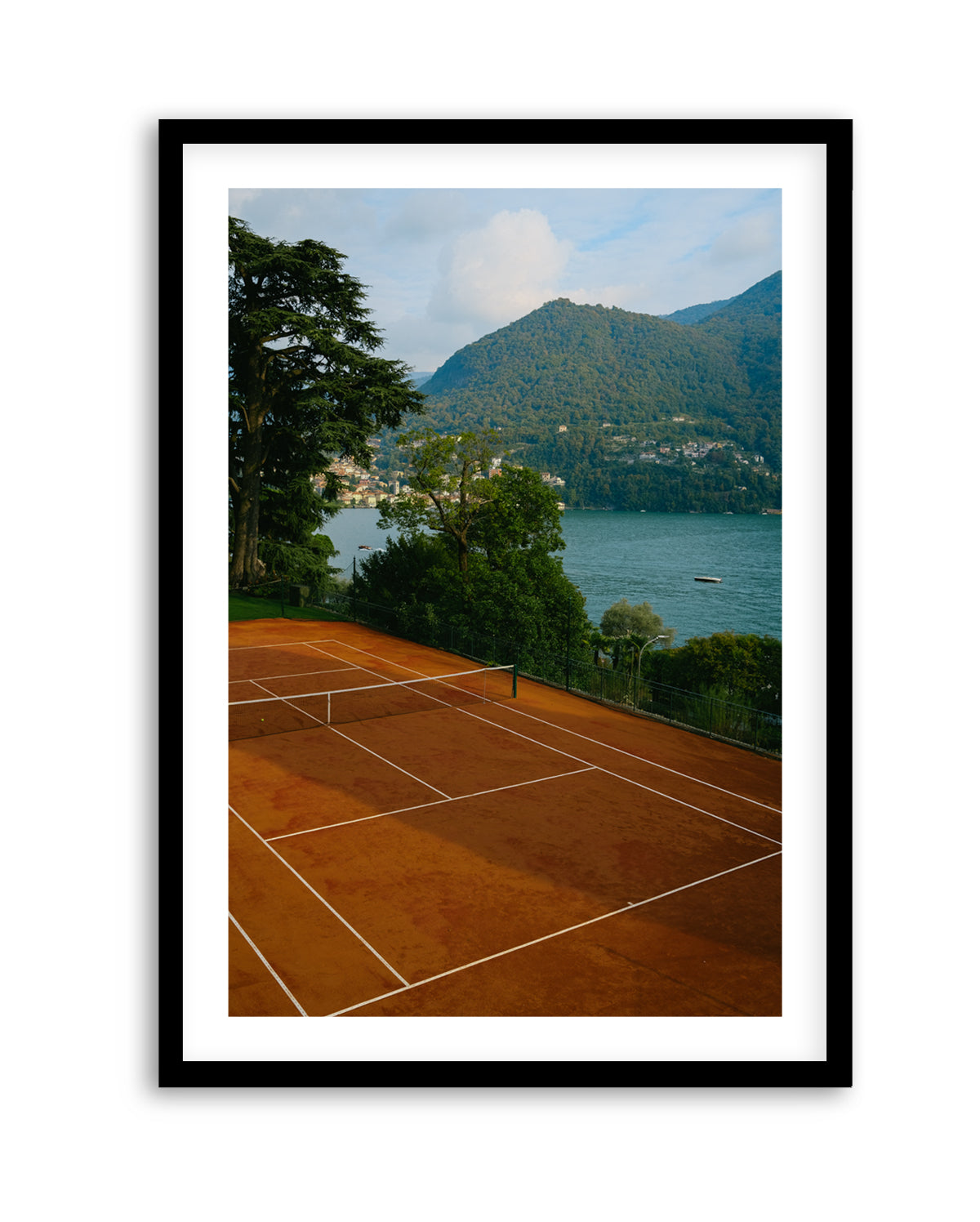 Red Court by Carson Grzegorczyk | Art Print
