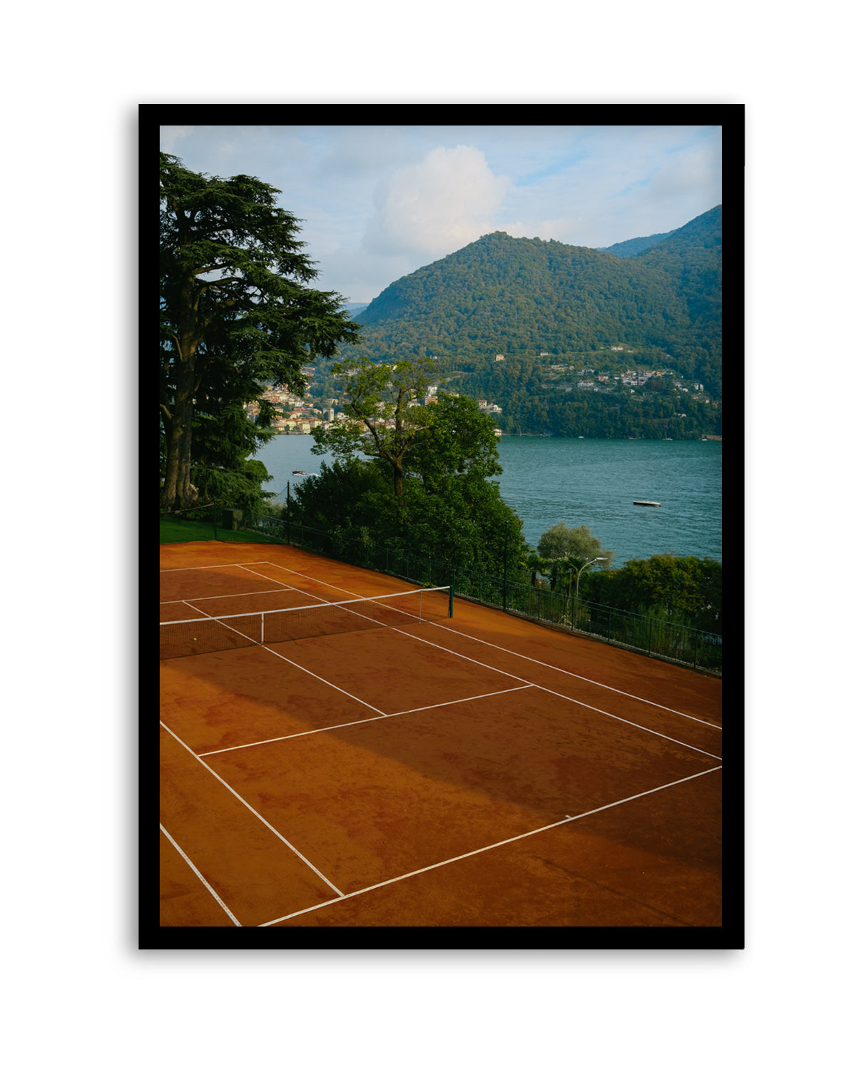 Red Court by Carson Grzegorczyk | Art Print