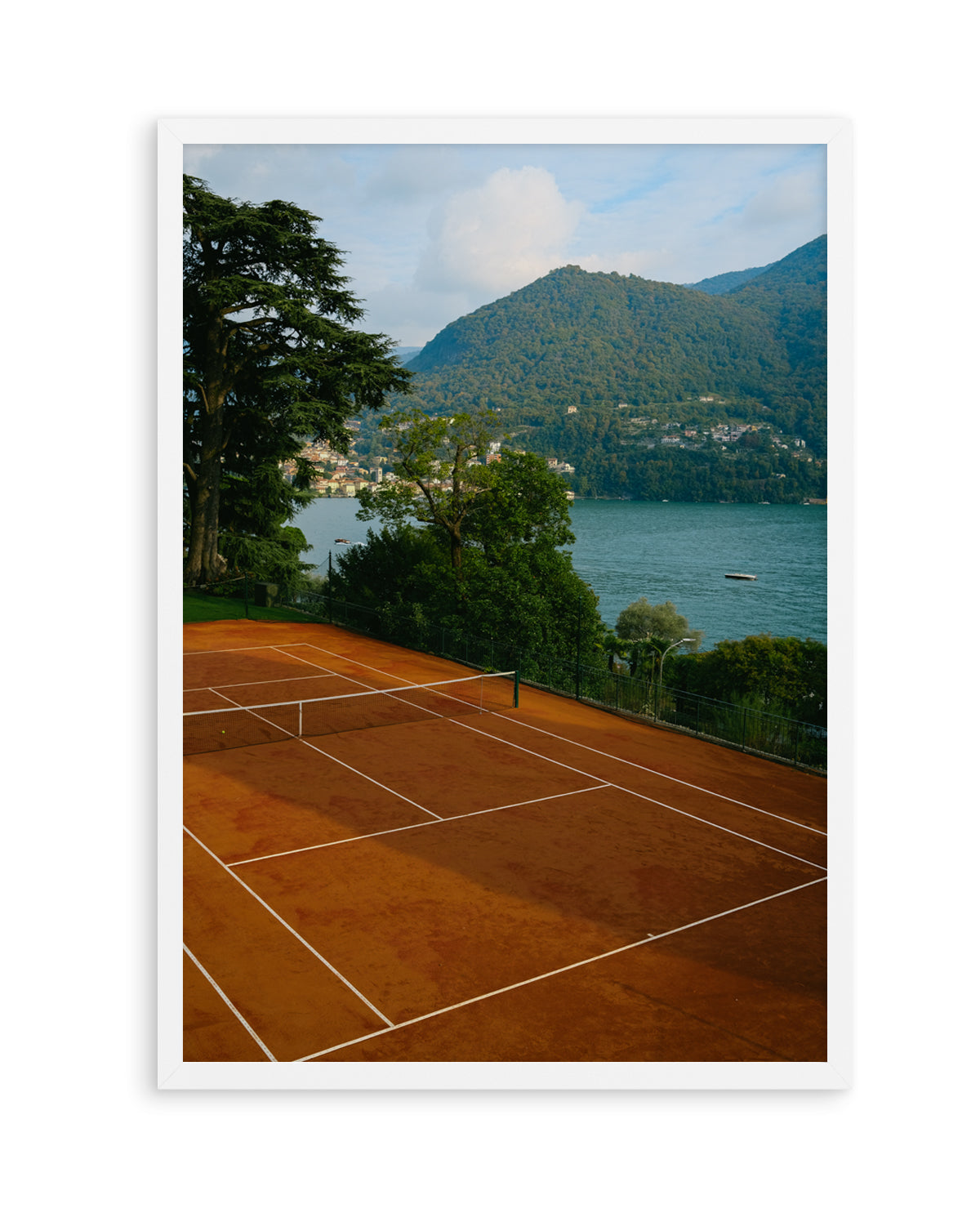 Red Court by Carson Grzegorczyk | Art Print