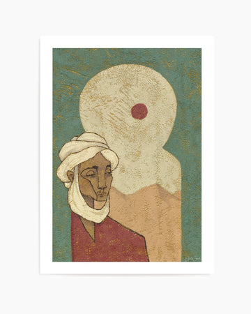 Red Desert Sun by Julie Celina | Art Print from Olive et Oriel where you can shop wallpaper and artworks online