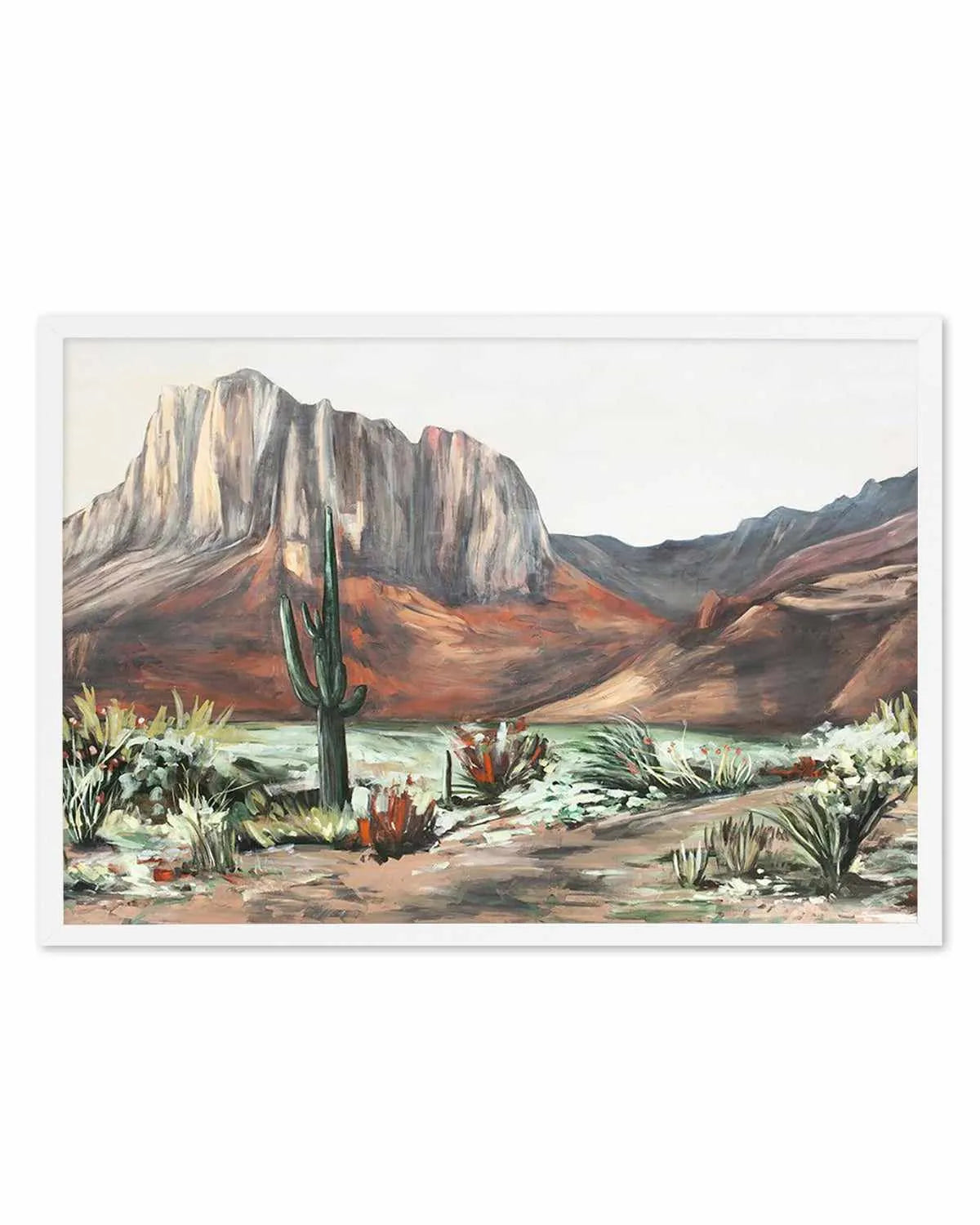 Red Desert by Meredith O'Neal Art Print from Olive et Oriel where you can shop wallpaper and artworks online