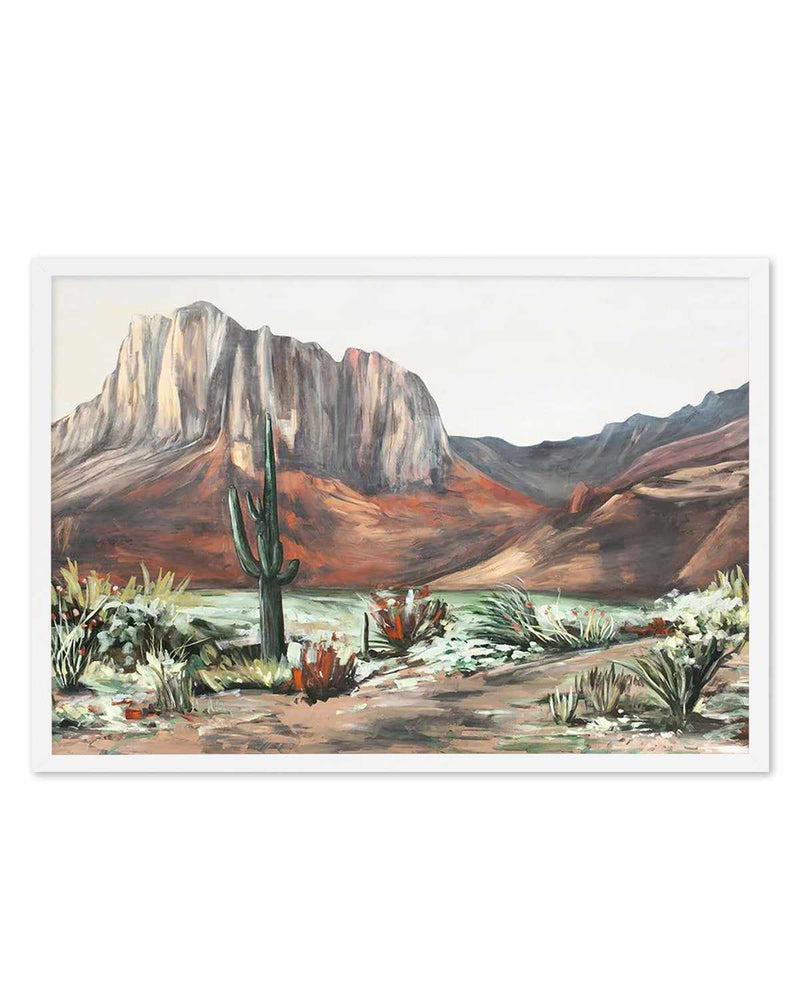 Red Desert by Meredith O'Neal Art Print