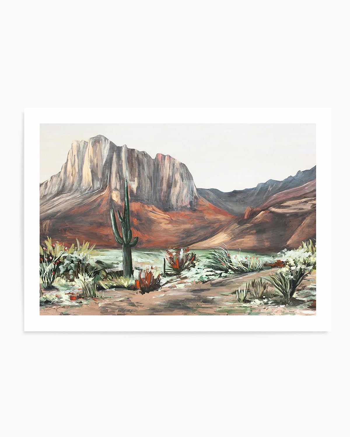 Red Desert by Meredith O'Neal Art Print