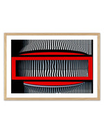 Red Frame With Altitude by Wayne Pearson | Art Print