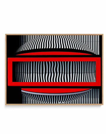 Red Frame With Altitude Wayne Pearson | Framed Canvas Art Print from Olive et Oriel where you can shop wallpaper and artworks online