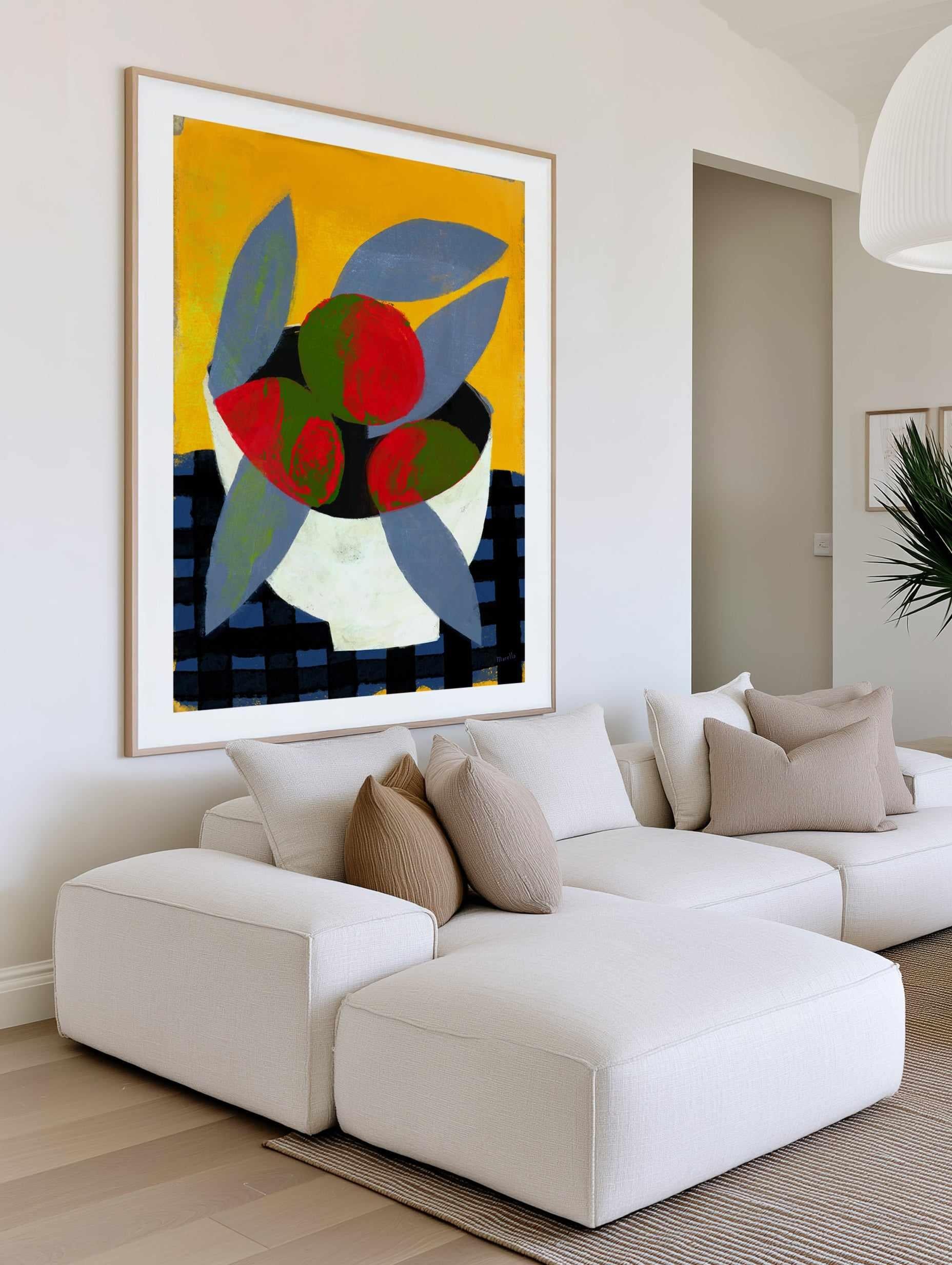 Red Fruits by Marco Marella | Art Print from Olive et Oriel where you can shop wallpaper and artworks online