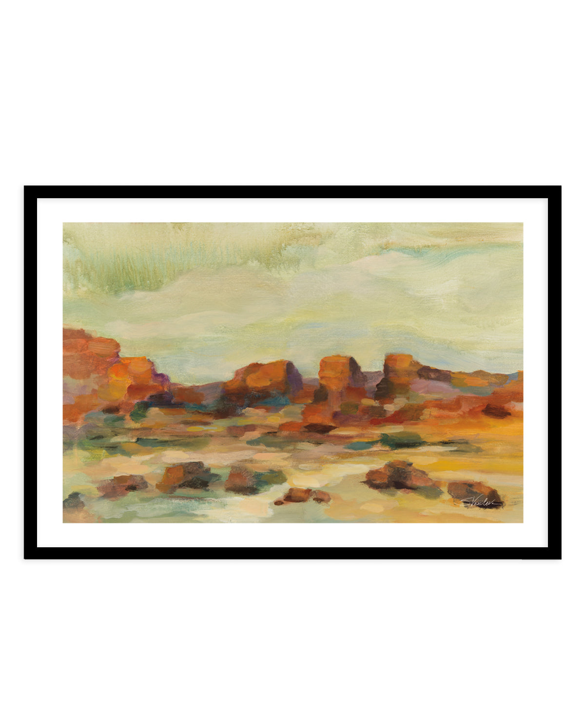 Red Rocks | Art Print