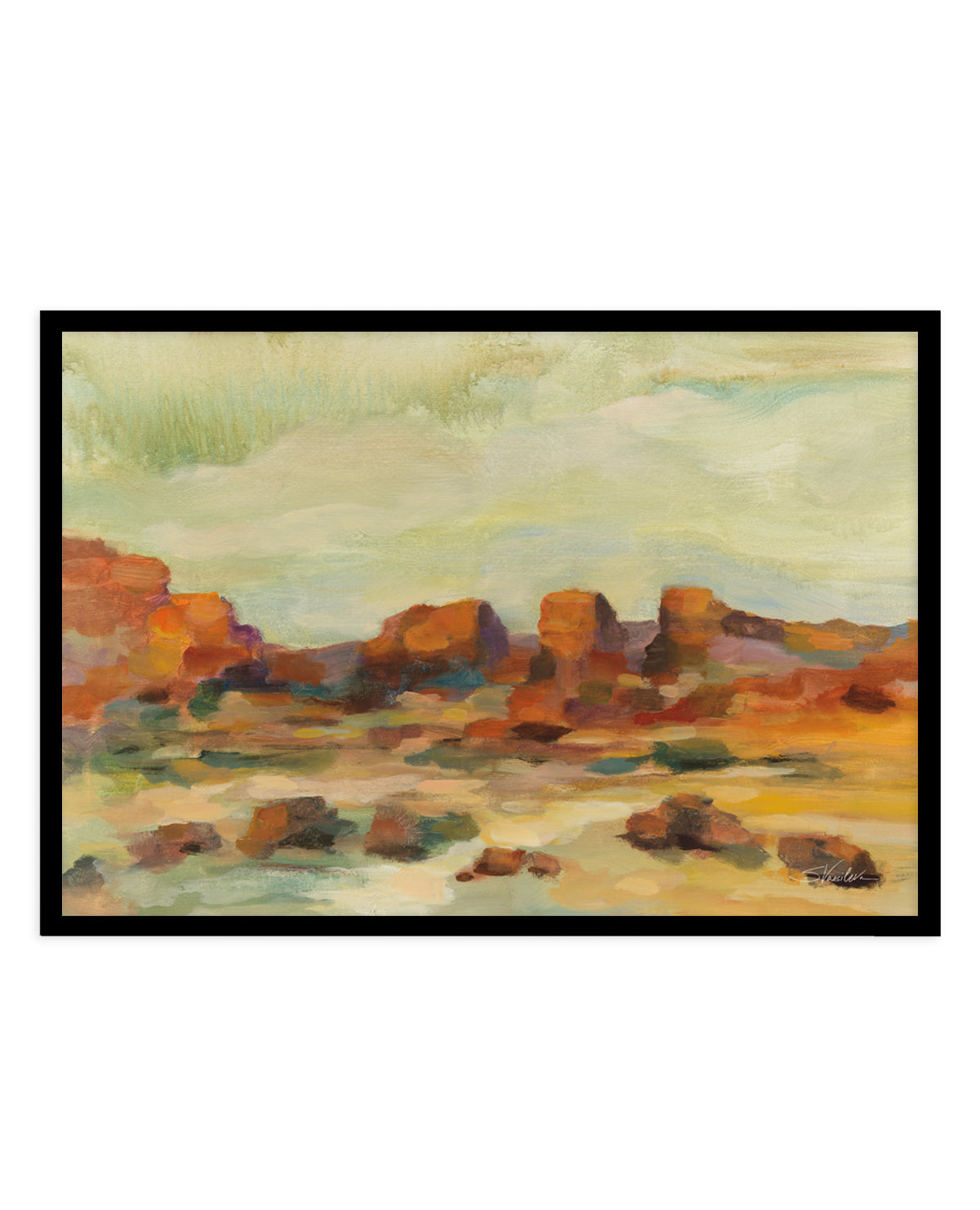 Red Rocks | Art Print