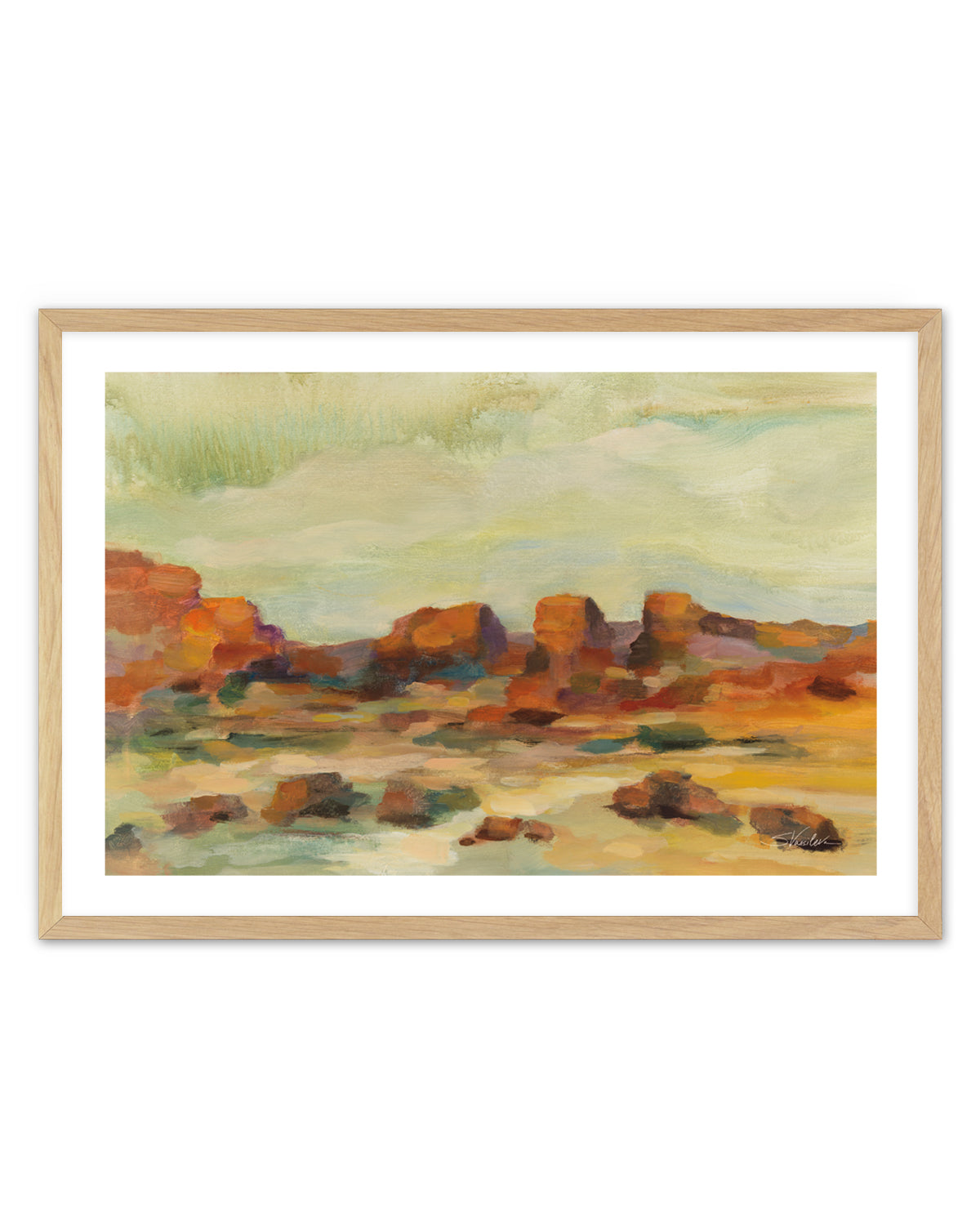 Red Rocks | Art Print