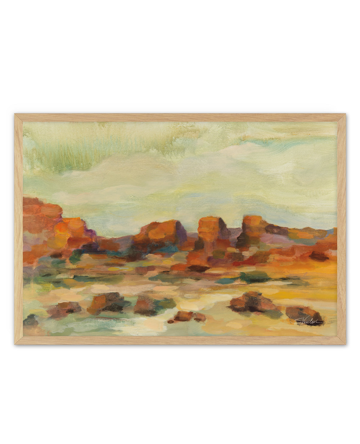 Red Rocks | Art Print