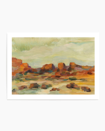 Red Rocks | Art Print