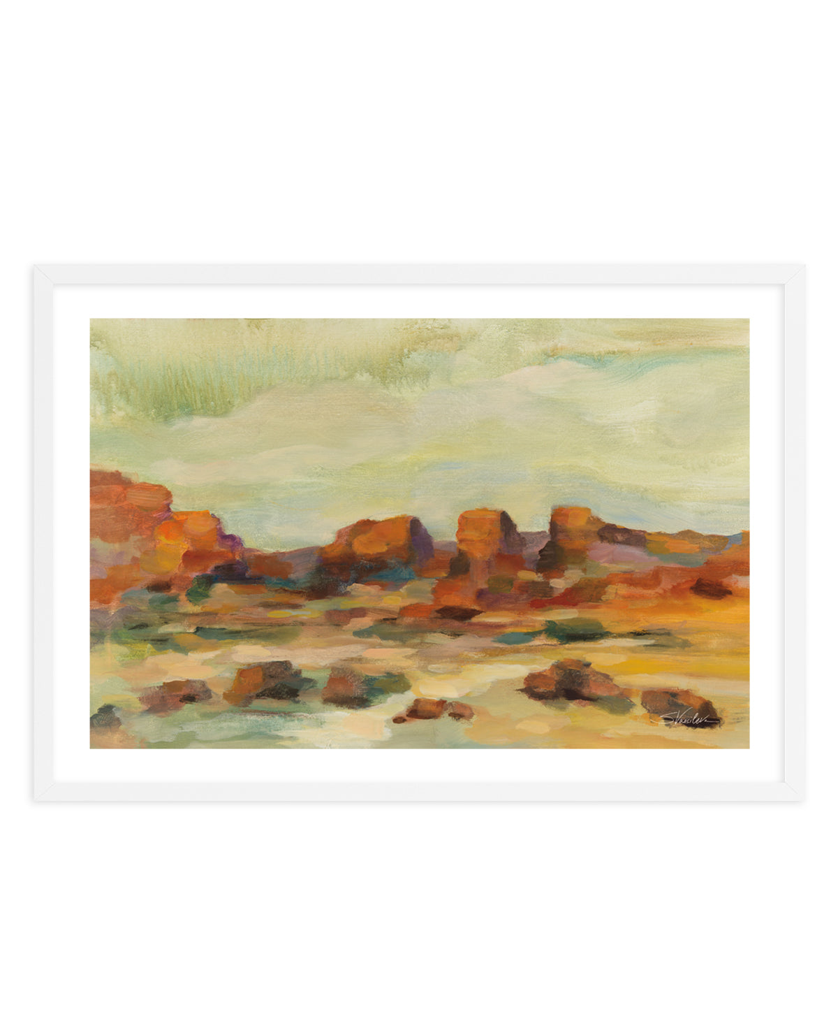 Red Rocks | Art Print