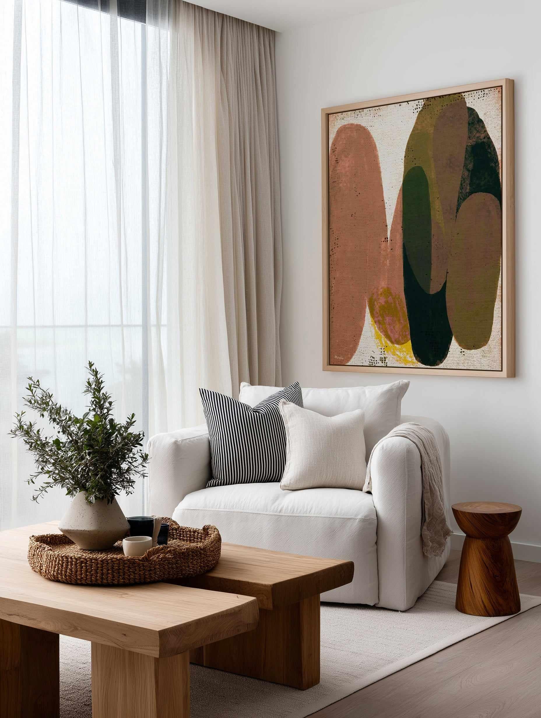 Red Sands by Marco Marella | Framed Canvas Art Print from Olive et Oriel where you can shop wallpaper and artworks online