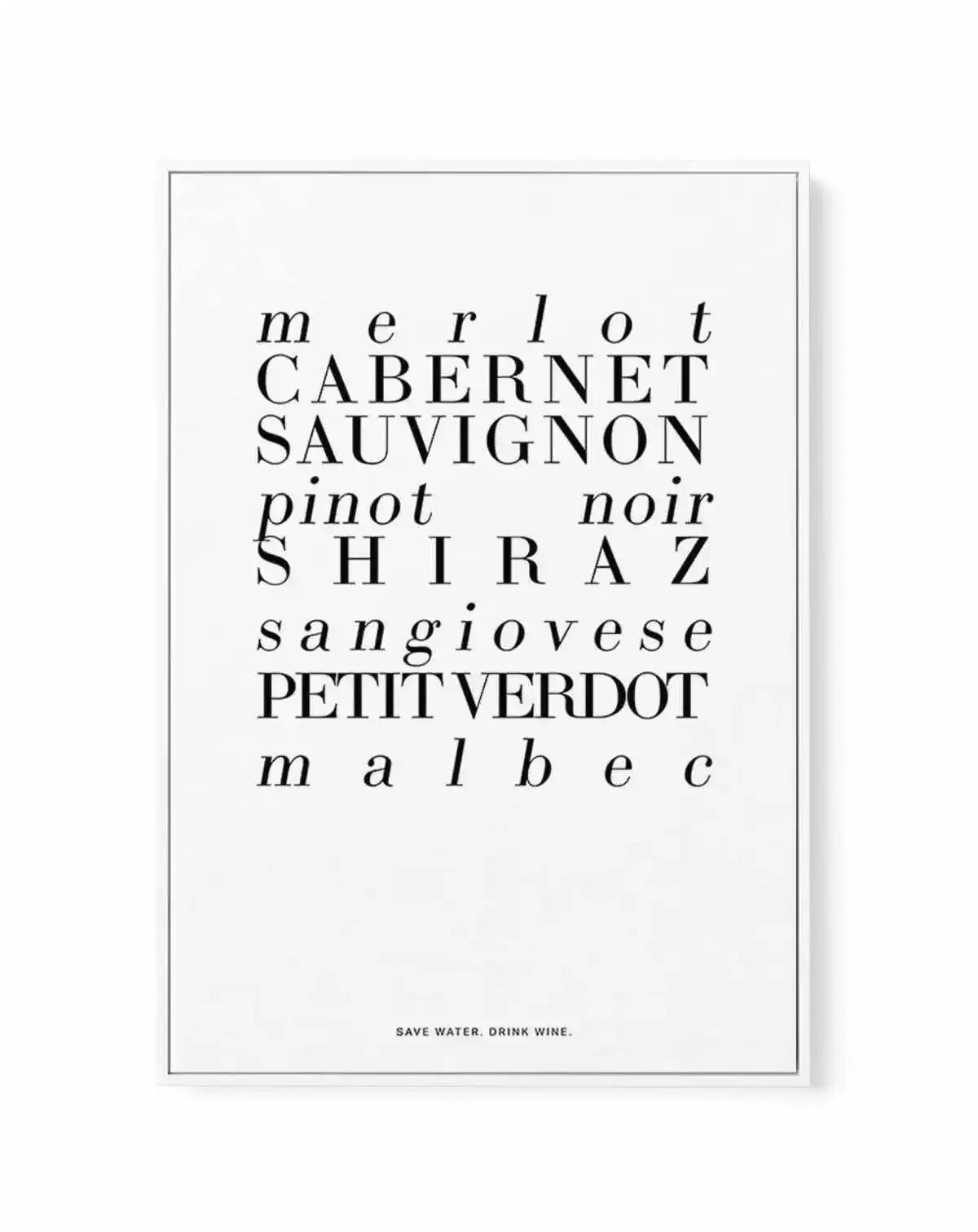 Red Wine | Framed Canvas-CANVAS-You can shop wall art online with Olive et Oriel for everything from abstract art to fun kids wall art. Our beautiful modern art prints and canvas art are available from large canvas prints to wall art paintings and our proudly Australian artwork collection offers only the highest quality framed large wall art and canvas art Australia - You can buy fashion photography prints or Hampton print posters and paintings on canvas from Olive et Oriel and have them deliver