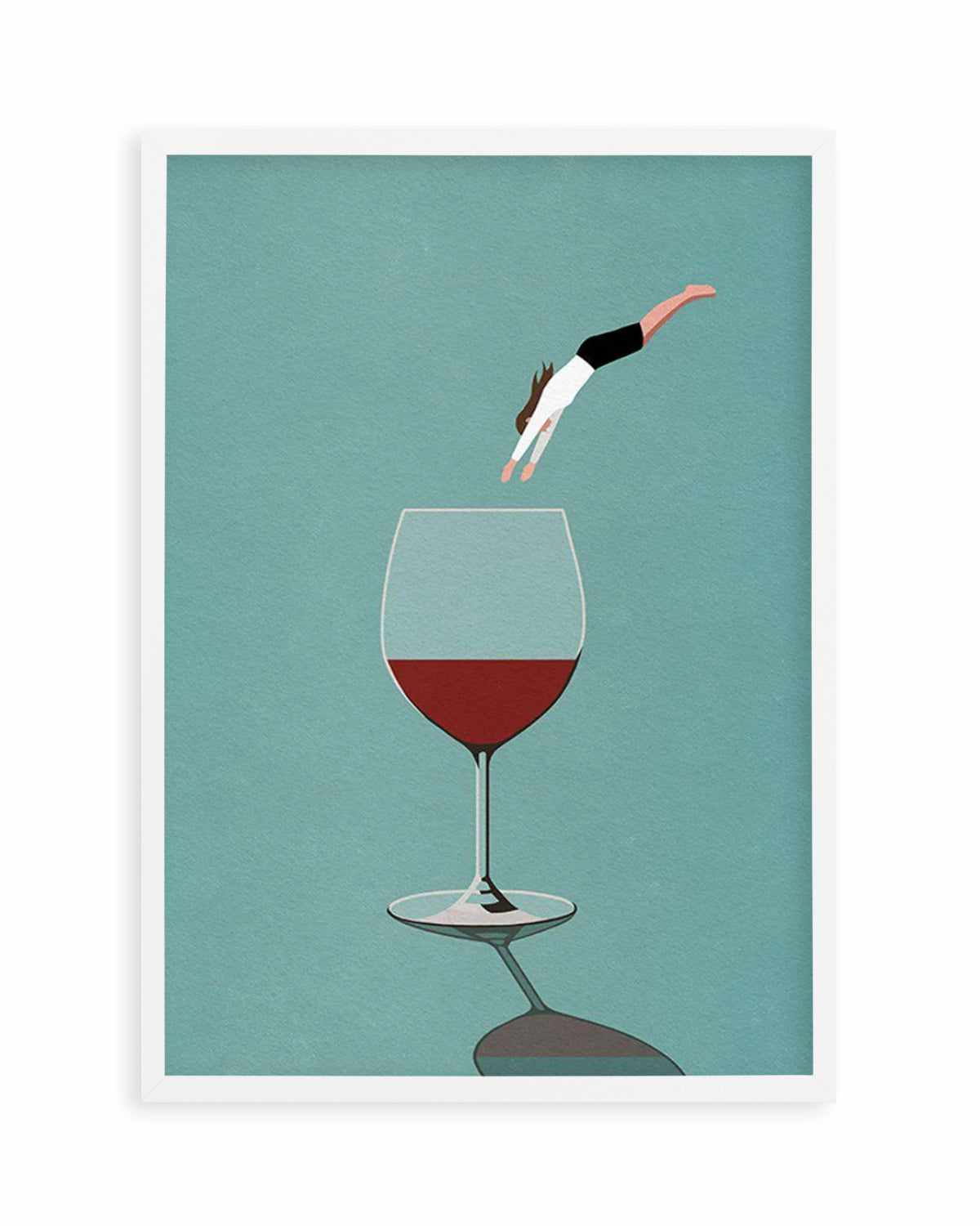 Red Wine | Dive In Art Print