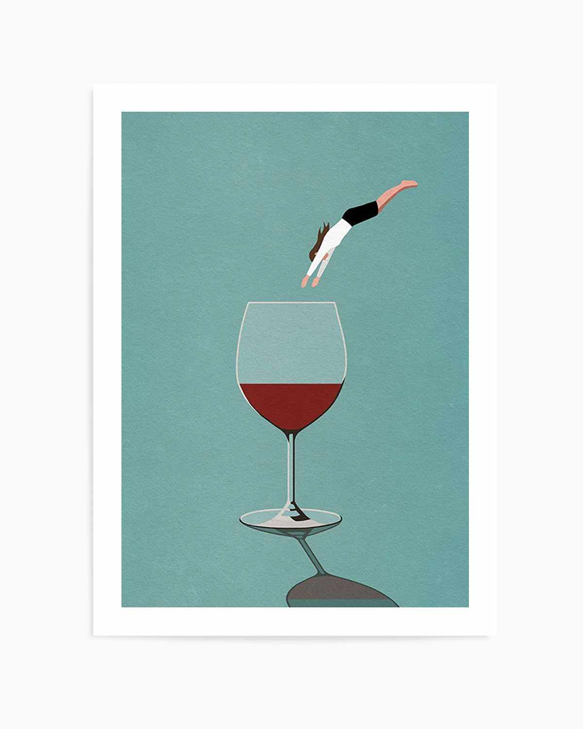 Red Wine | Dive In Art Print