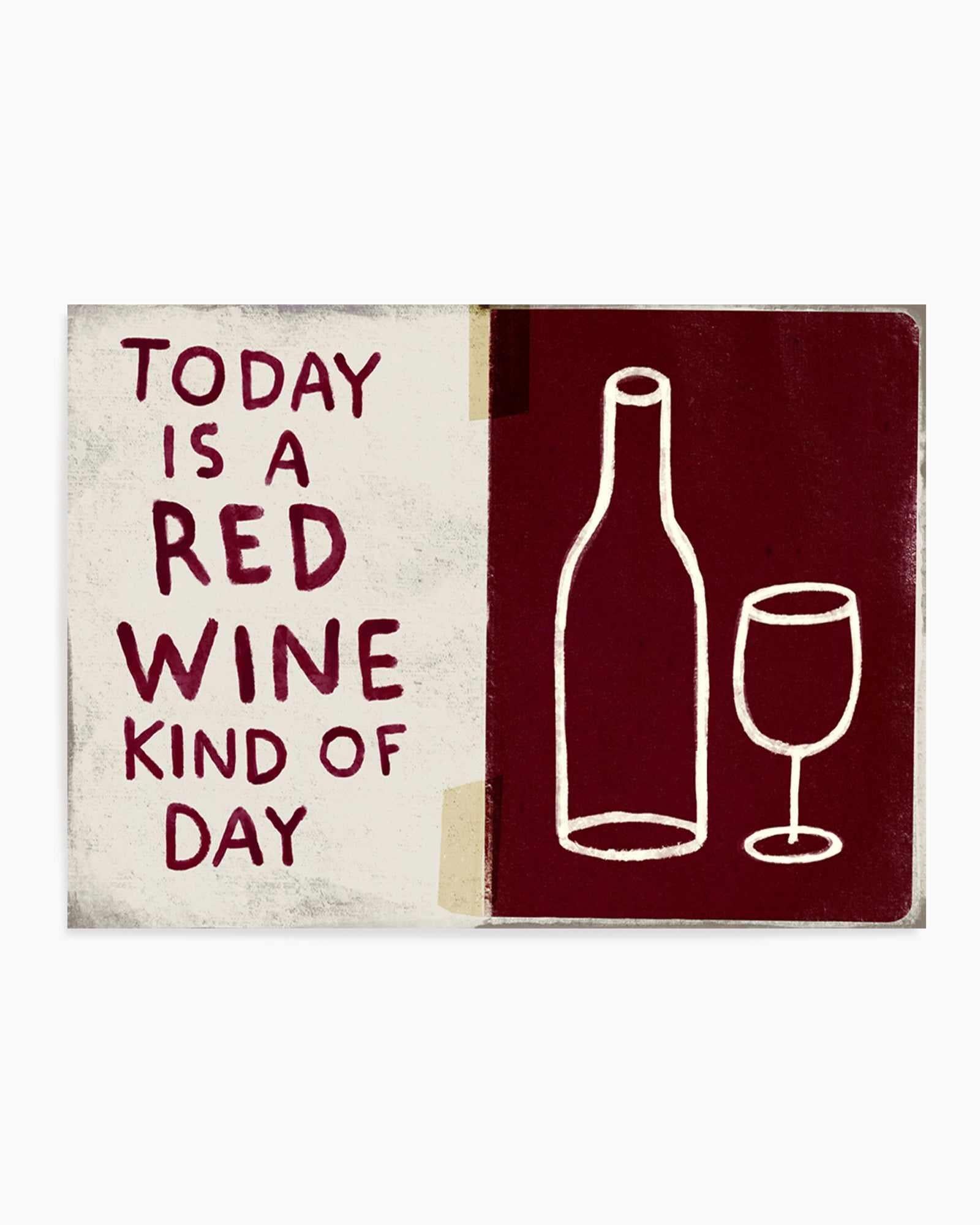 Red Wine by Marco Marella | Art Print from Olive et Oriel where you can shop wallpaper and artworks online