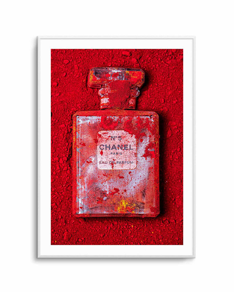 Red No 5 by Mario Stefanelli Art Print