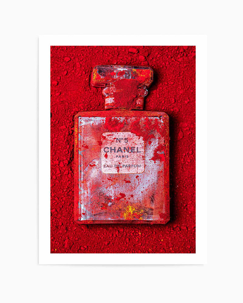Red No 5 by Mario Stefanelli Art Print