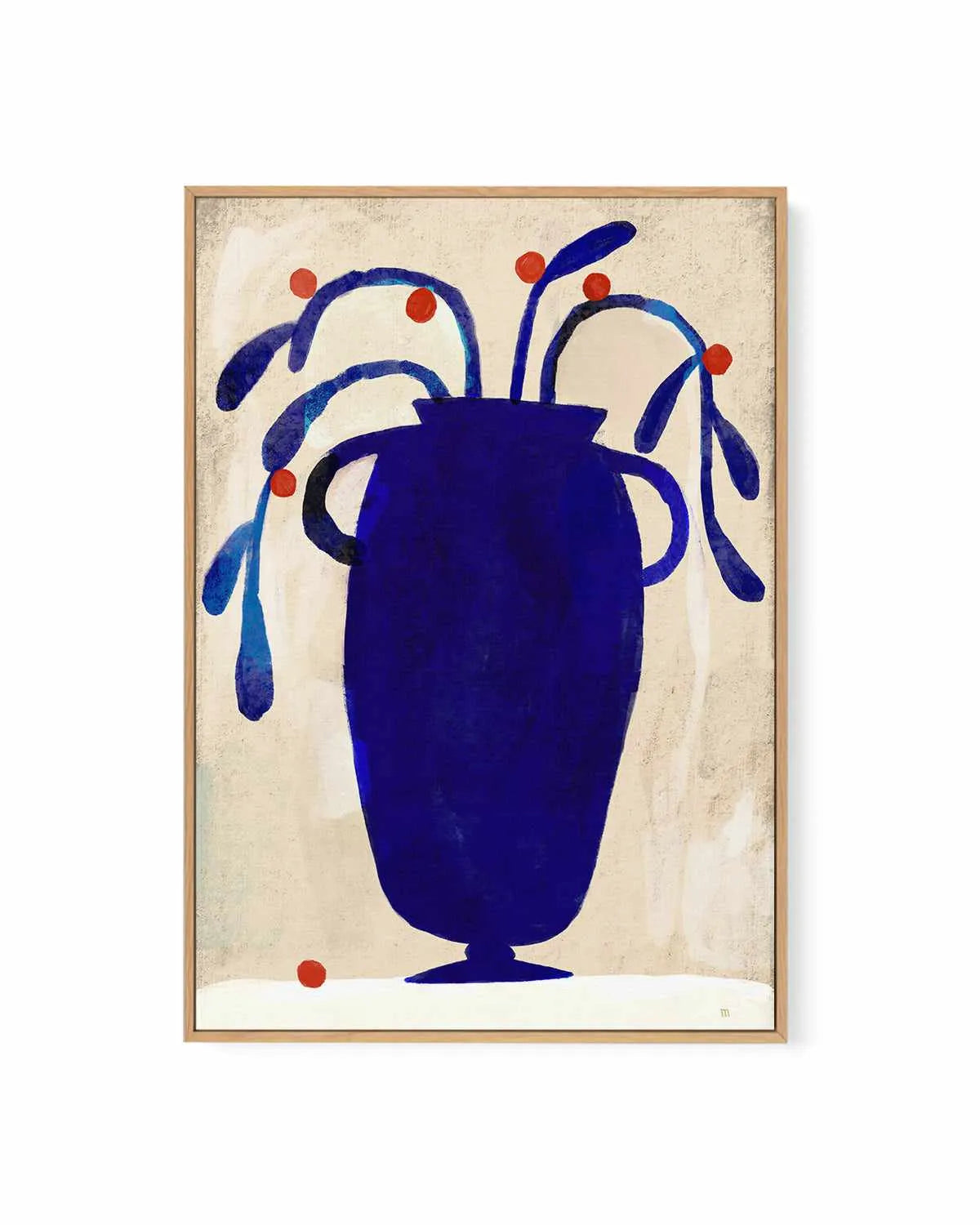 Red Berries by Marco Marella | Framed Canvas Art Print from Olive et Oriel where you can shop wallpaper and artworks online