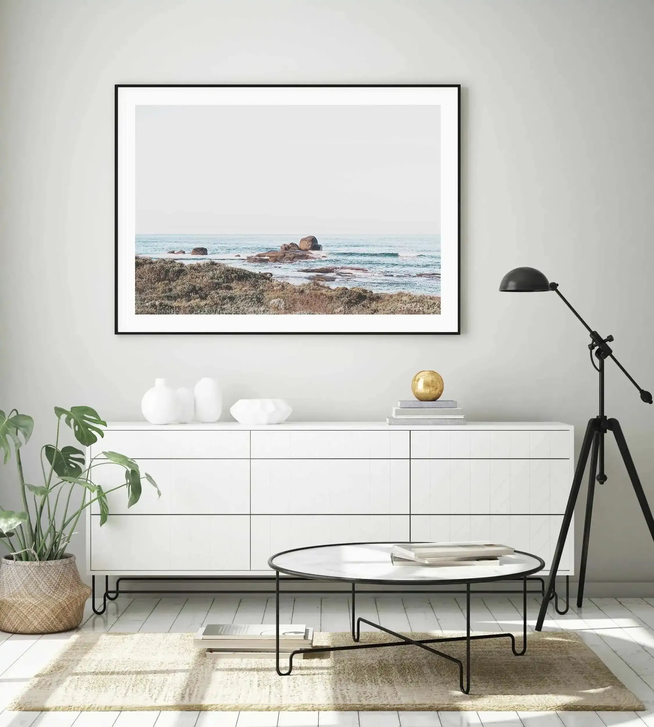 Redgate Rocks | LS Art Print-PRINT-Olive et Oriel-Olive et Oriel-Buy-Australian-Art-Prints-Online-with-Olive-et-Oriel-Your-Artwork-Specialists-Austrailia-Decorate-With-Coastal-Photo-Wall-Art-Prints-From-Our-Beach-House-Artwork-Collection-Fine-Poster-and-Framed-Artwork