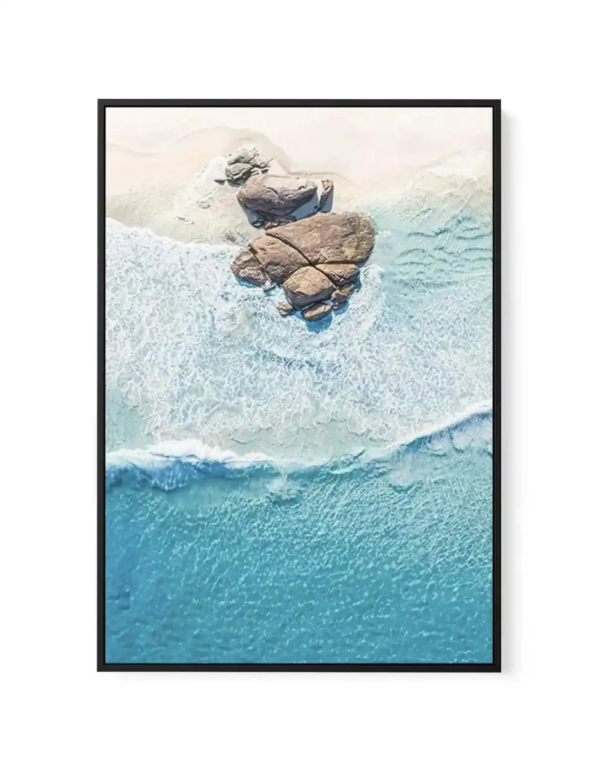 Redgate Rocks | Margaret River | Framed Canvas-CANVAS-You can shop wall art online with Olive et Oriel for everything from abstract art to fun kids wall art. Our beautiful modern art prints and canvas art are available from large canvas prints to wall art paintings and our proudly Australian artwork collection offers only the highest quality framed large wall art and canvas art Australia - You can buy fashion photography prints or Hampton print posters and paintings on canvas from Olive et Oriel