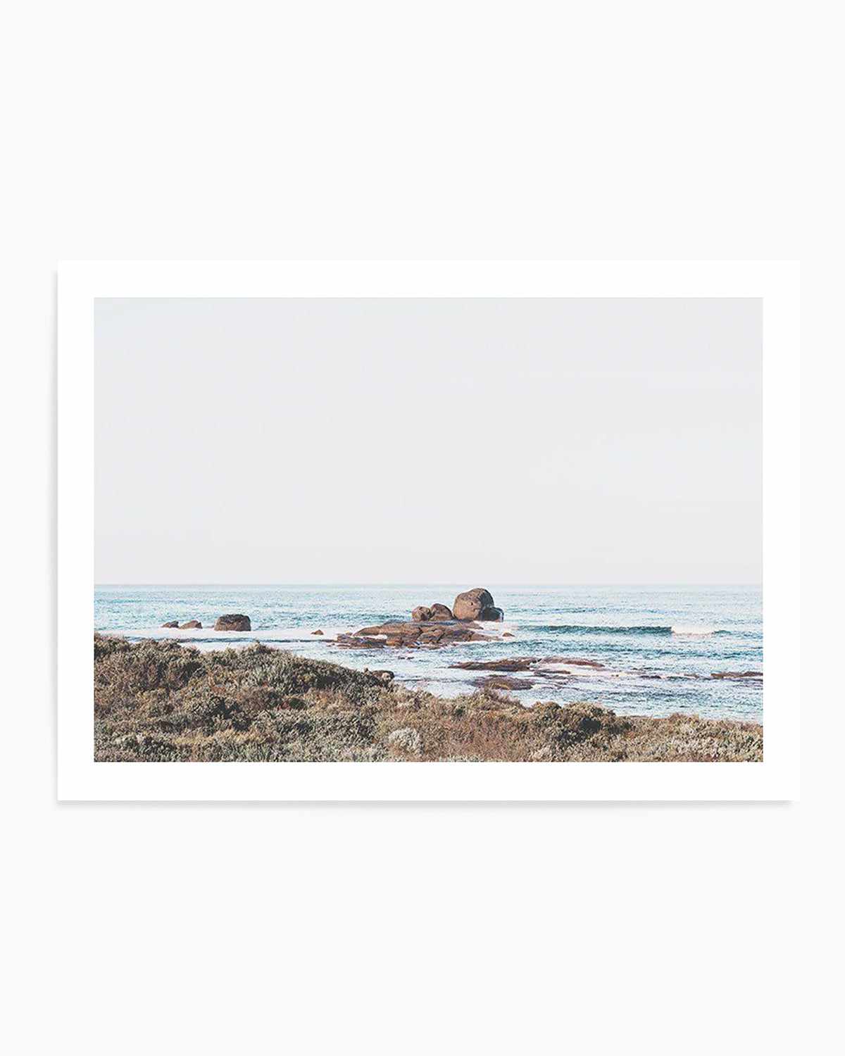 Redgate Rocks | LS Art Print