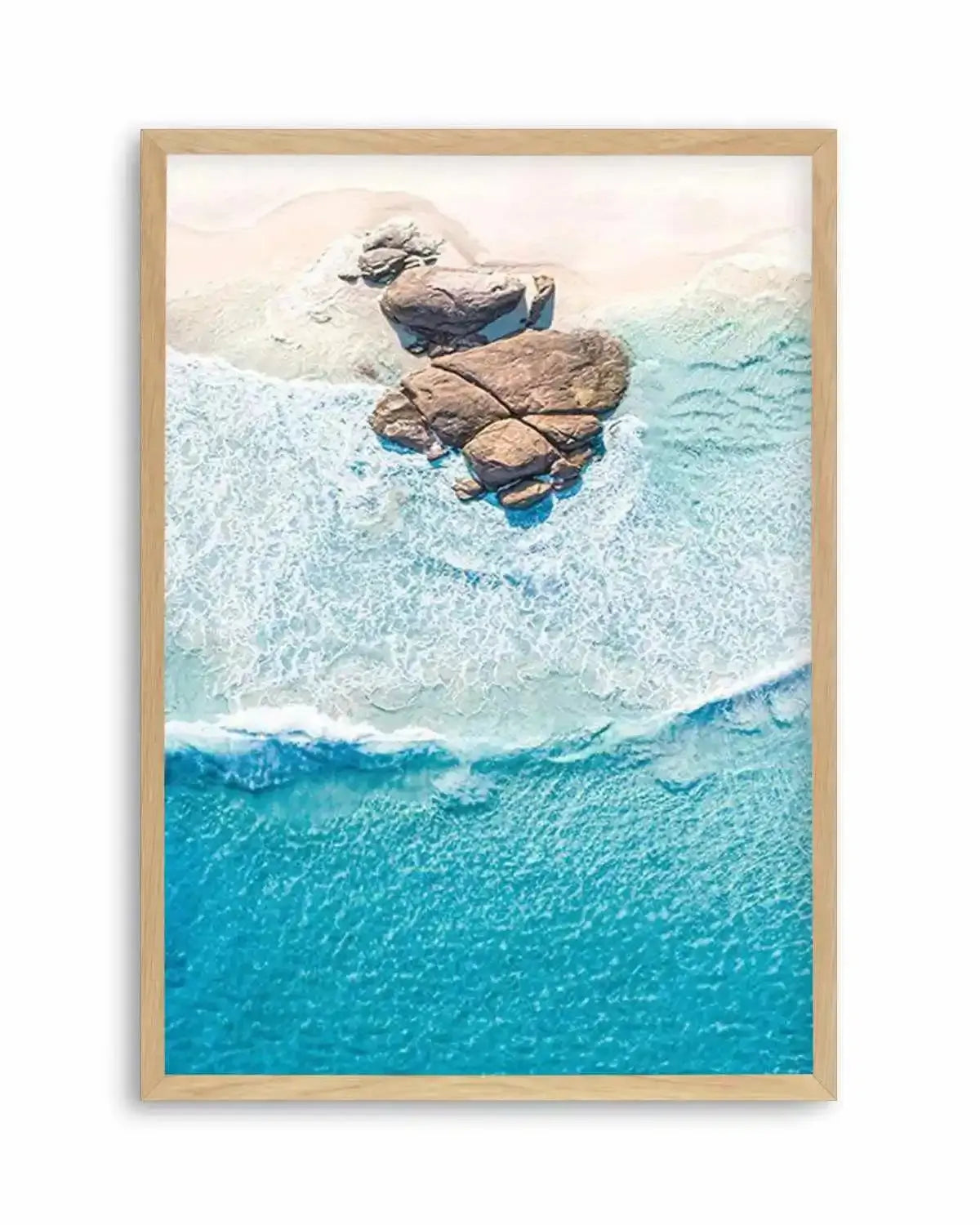 Redgate Rocks Margaret River | Aerial Photo Wall Art Print from Olive et Oriel where you can shop wallpaper and artworks online