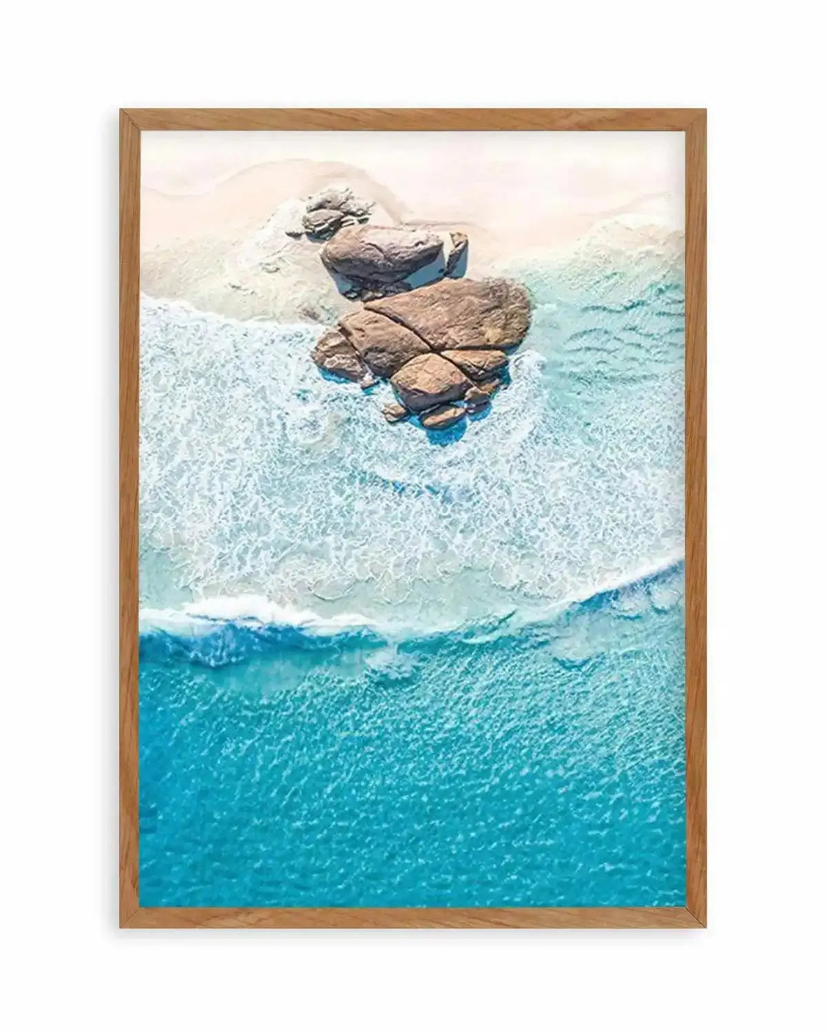 Redgate Rocks Margaret River | Aerial Photo Wall Art Print from Olive et Oriel where you can shop wallpaper and artworks online