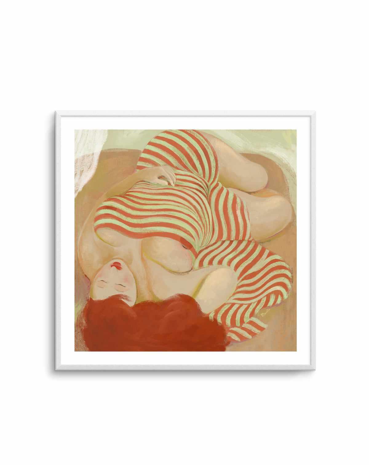 Redhead by Marco Marella | Art Print from Olive et Oriel where you can shop wallpaper and artworks online
