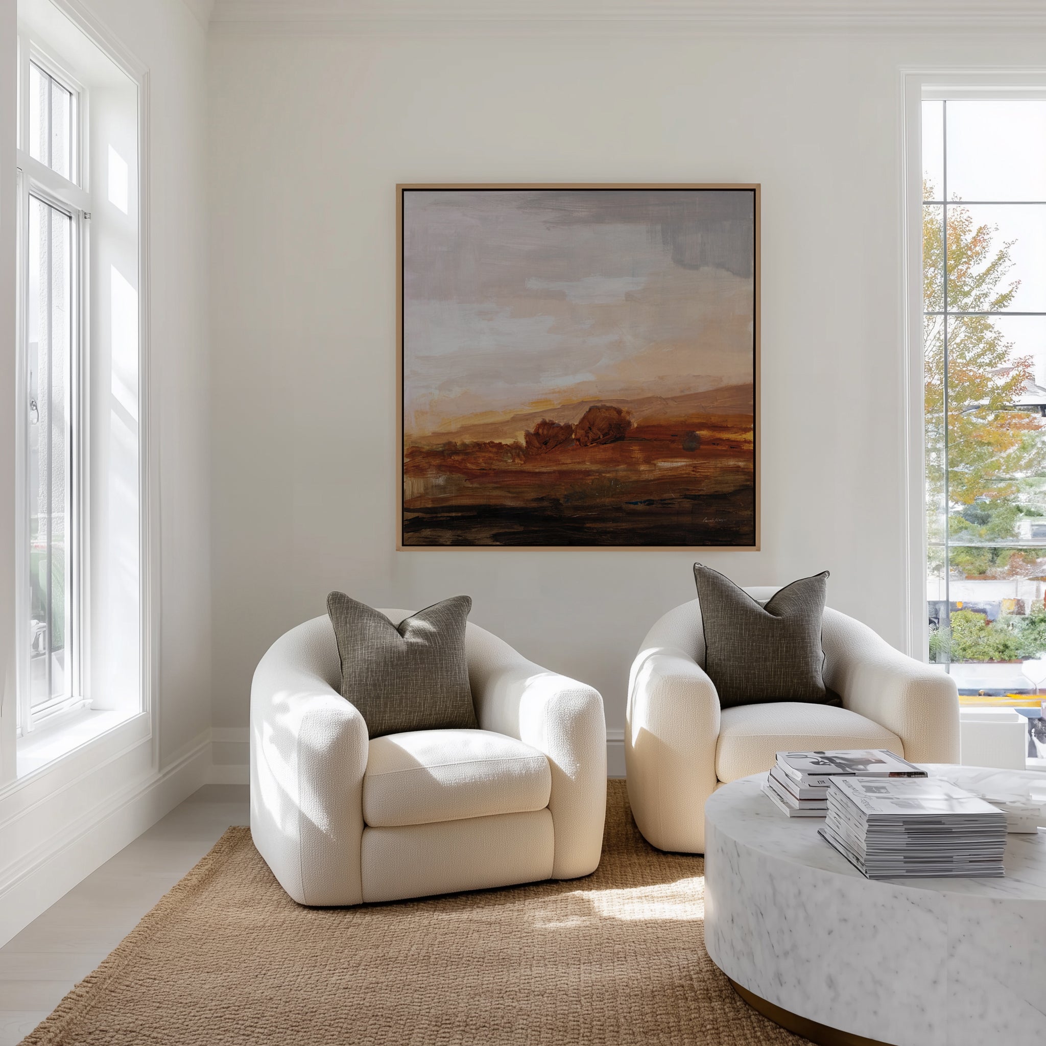 Redlands by Pamela Munger | Framed Canvas Art Print