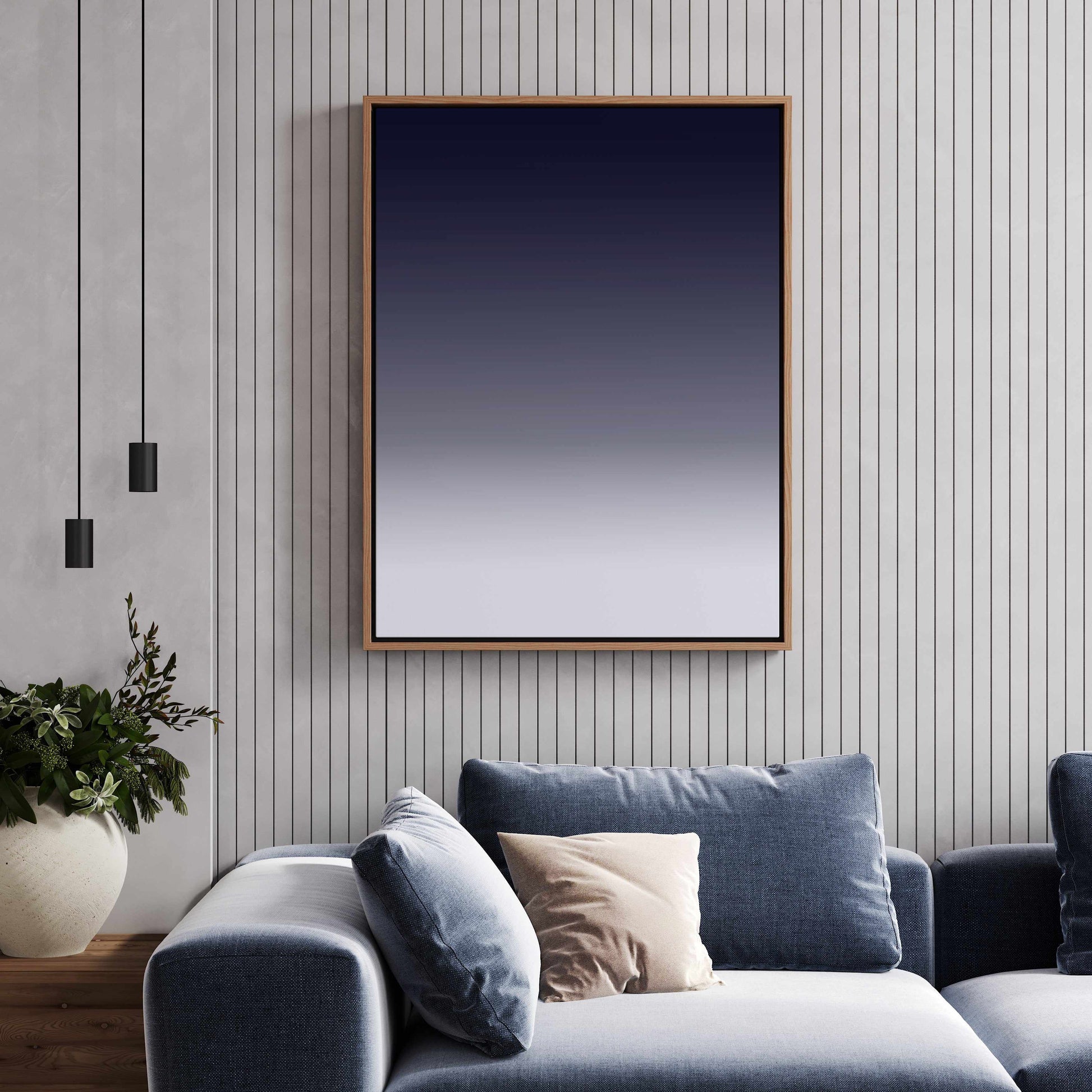 Reef - The Faded Collection | Framed Canvas Art Print from Olive et Oriel where you can shop wallpaper and artworks online