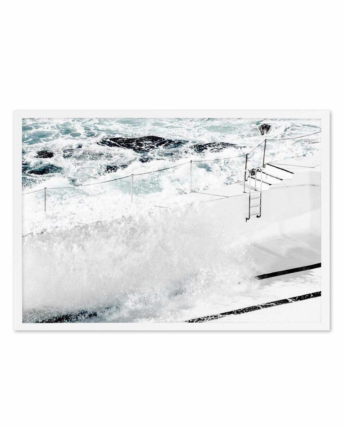 Refill, Icebergs Bondi Art Print