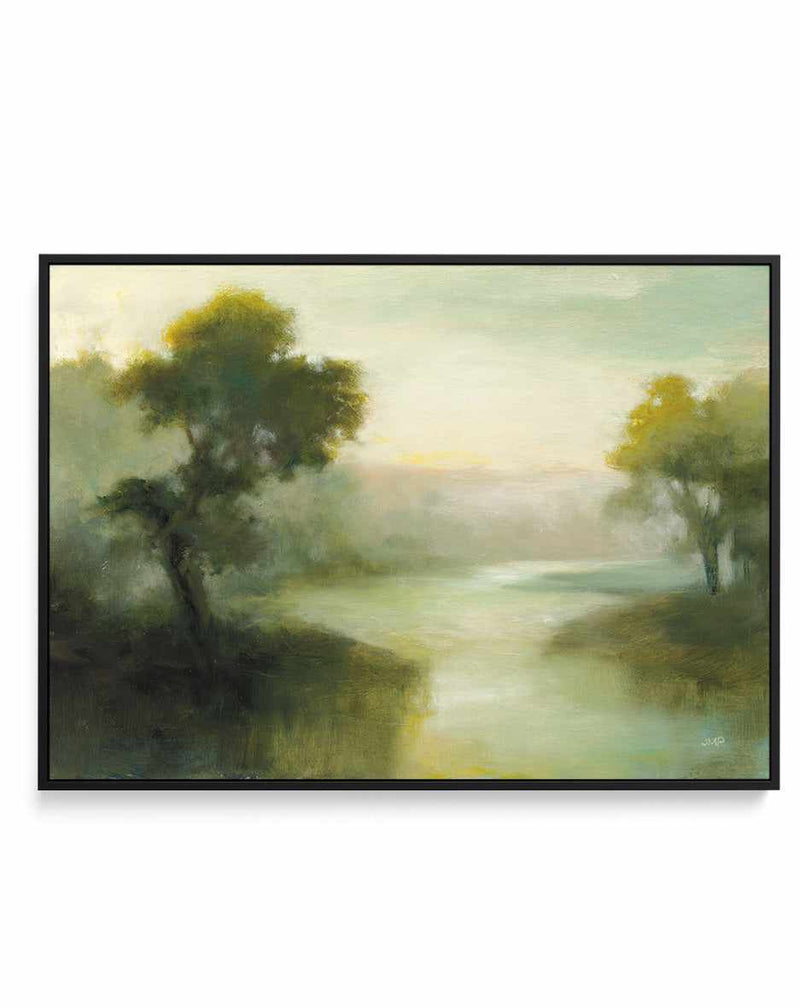 Reflected Sky | Framed Canvas Art Print