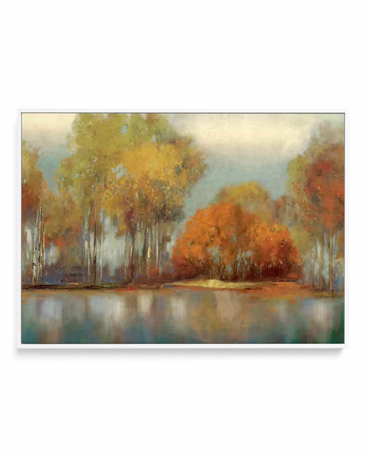 Autumn Forest | Framed Canvas Art Print from Olive et Oriel where you can shop wallpaper and artworks online