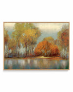Autumn Forest | Framed Canvas Art Print