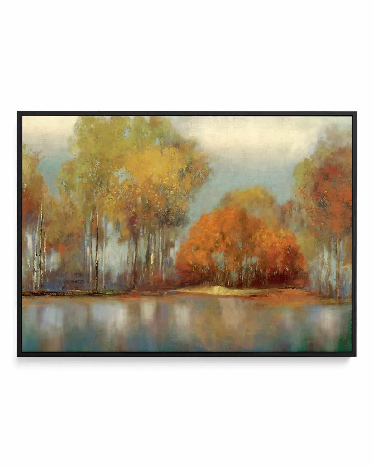 Autumn Forest | Framed Canvas Art Print from Olive et Oriel where you can shop wallpaper and artworks online