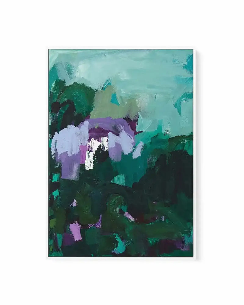 Reflections I PT by Alicia Benetatos | Framed Canvas Art Print from Olive et Oriel where you can shop wallpaper and artworks online